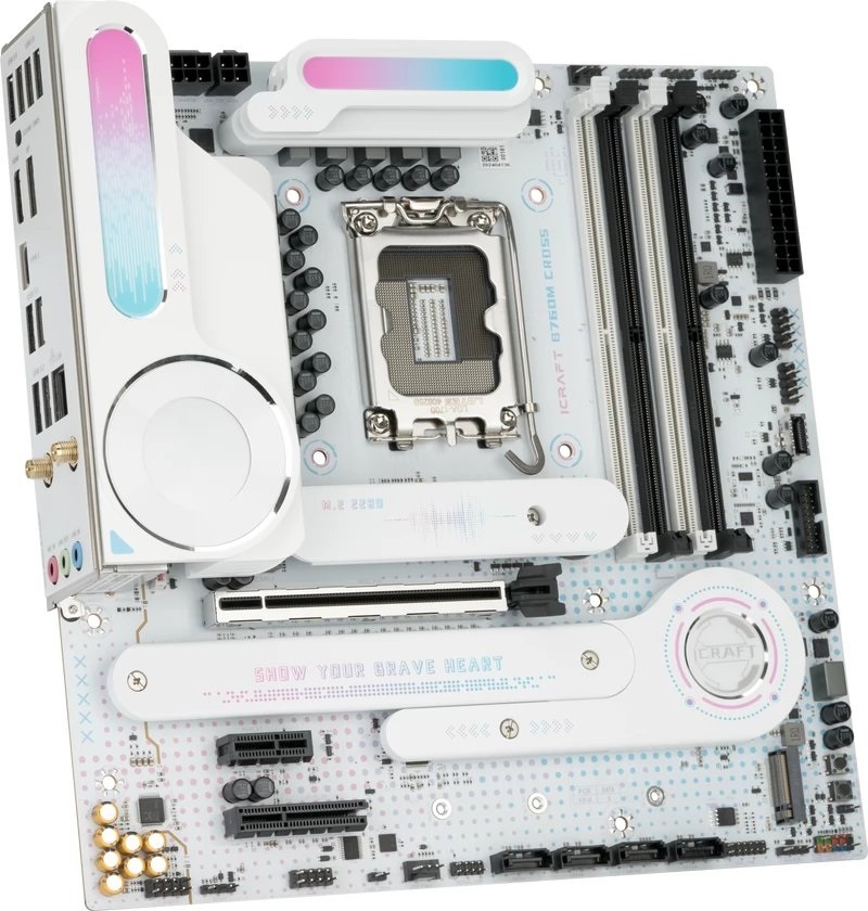 Maxsun iCraft B760M CROSS Intel B760 LGA1700 mATX alaplap