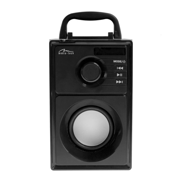 Media-Tech Boombox Silver Bluetooth hangszóró