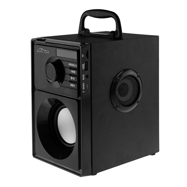 Media-Tech Boombox Silver Bluetooth hangszóró