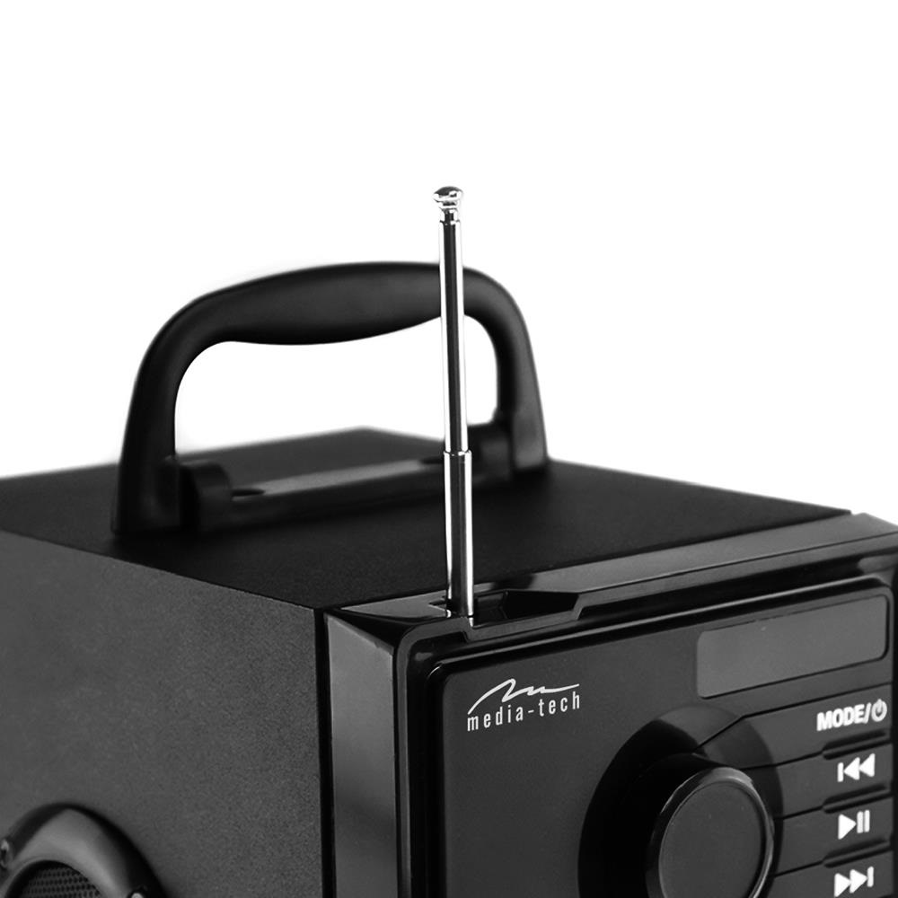 Media-Tech MT3145 BOOMBOX fekete Bluetooth hangszóró