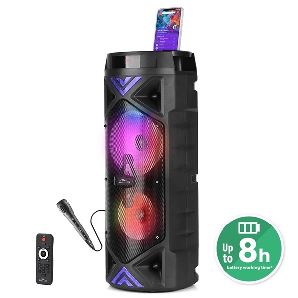 Media-Tech MT3182 FUNBOX KEG PRO XXL hordozható Bluetooth hangszóró