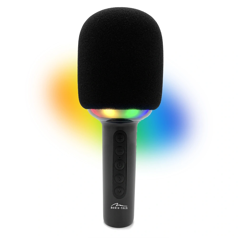 Media-Tech MT399 KARAOKE IDOL BT vezeték nélküli karaoke mikrofon bluetooth hangszóróval