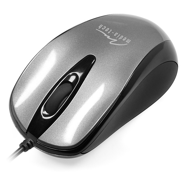 Media Tech MT1091S Plano ezüst USB-s egér