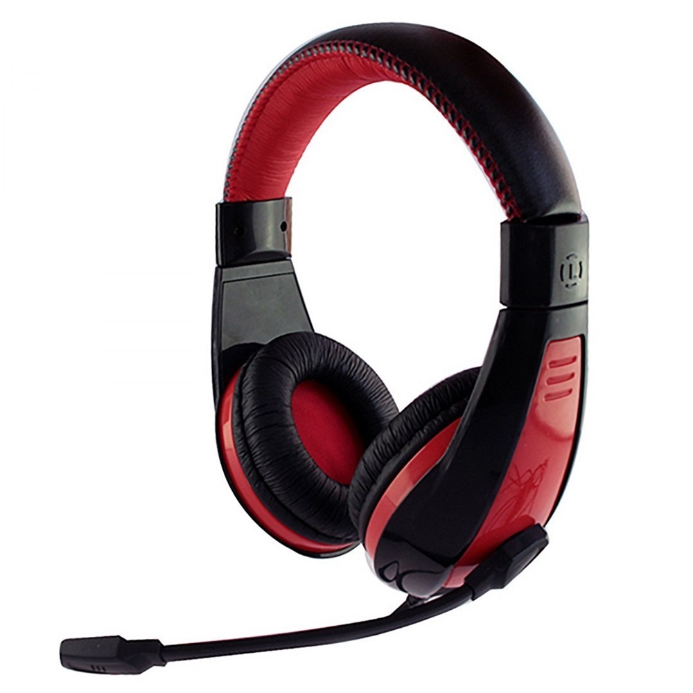 Media-Tech MT3574 Nemesis USB sztereó piros-fekete headset