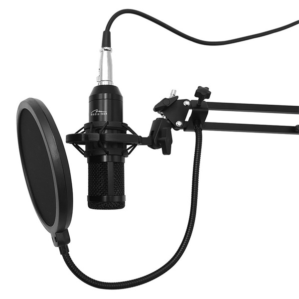 Media-Tech MT396 studió és streamer mikrofon