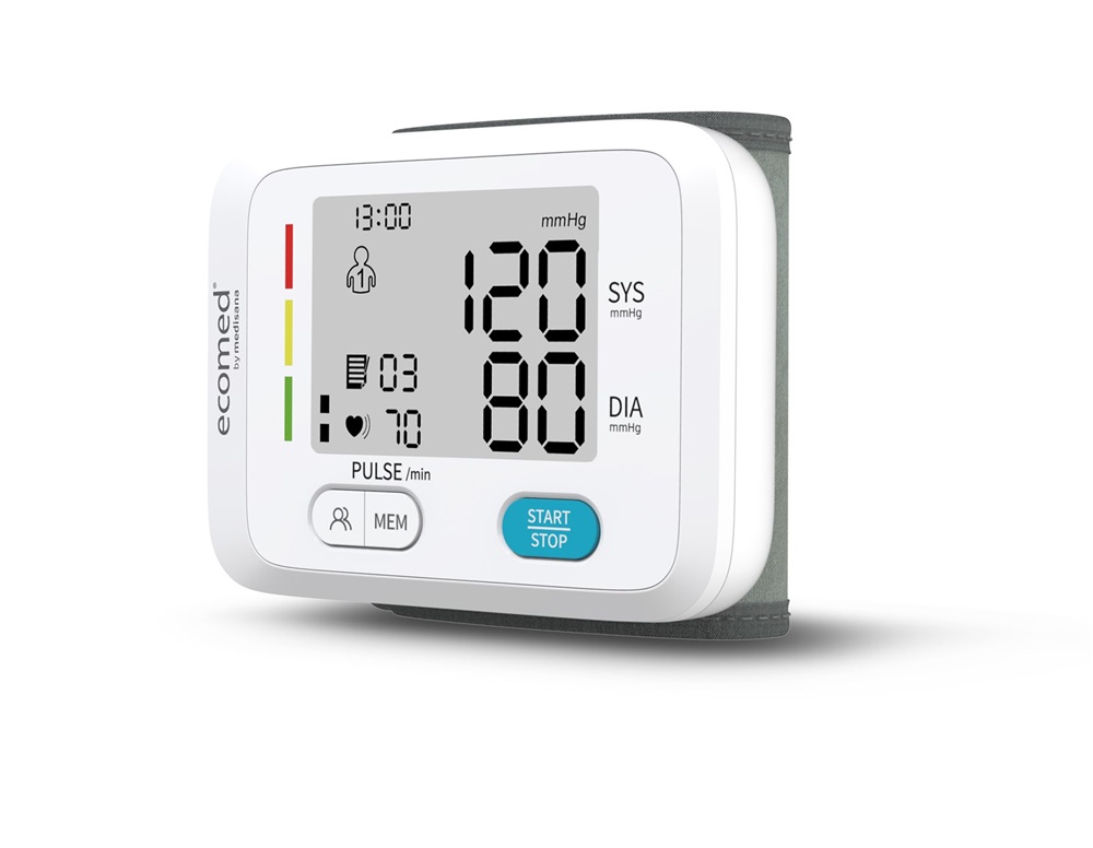 Medisana Ecomed BW-83E csuklós vérnyomásmérő