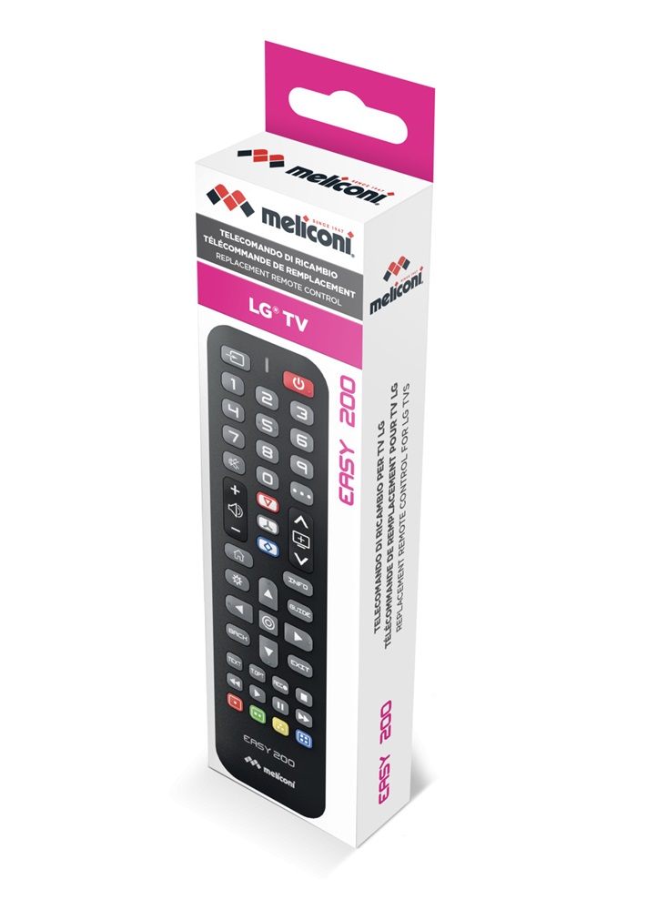 Meliconi EASY200 LG TV távirányító