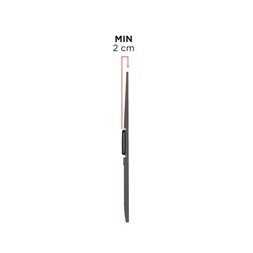 Meliconi Flatstyle FS400 DW 40"-75" fix fali TV konzol