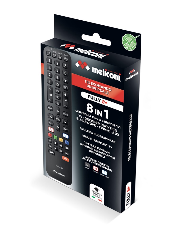 Meliconi Fully 8+ univerzális távirányító