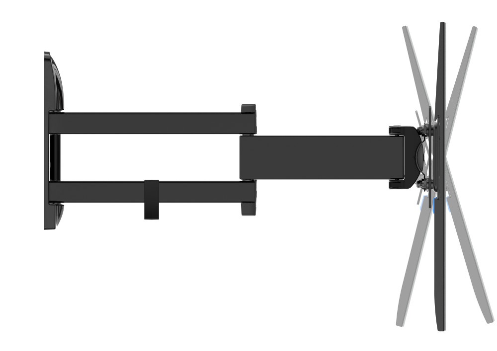 Meliconi SlimStyle Plus 400SDR Fast Block 40"- 82" fali TV konzol