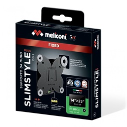 Meliconi Slimstyle Plus 100S DW 14"-25" fix fali TV konzol