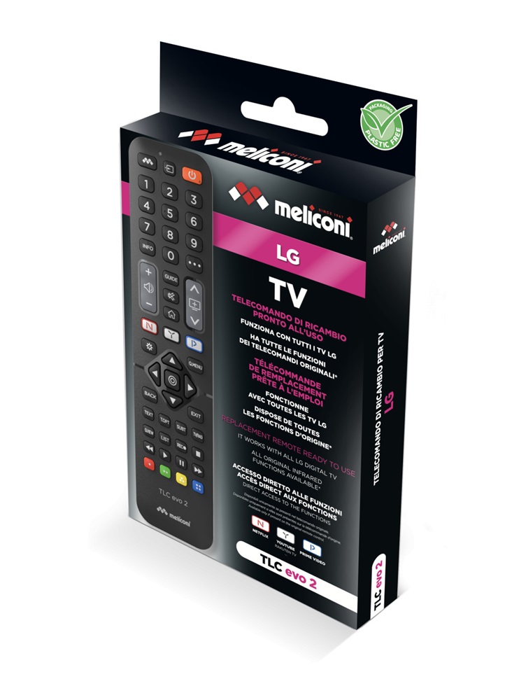 Meliconi TLC Evo 2 LG TV távirányító