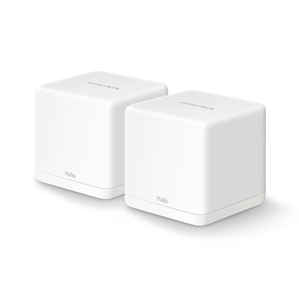 Mercusys Halo H30G(2-pack) AC1300 fehér otthoni Mesh Wi-Fi rendszer (2db) - R