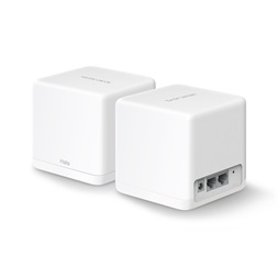 Mercusys Halo H30G(2-pack) AC1300 fehér otthoni Mesh Wi-Fi rendszer (2db) - R