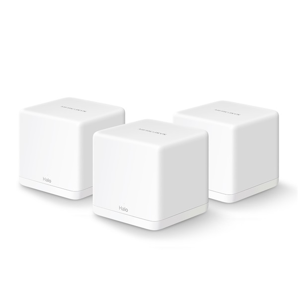 Mercusys Halo H30G(3-pack) AC1300 fehér otthoni Mesh Wi-Fi rendszer (3db) - R