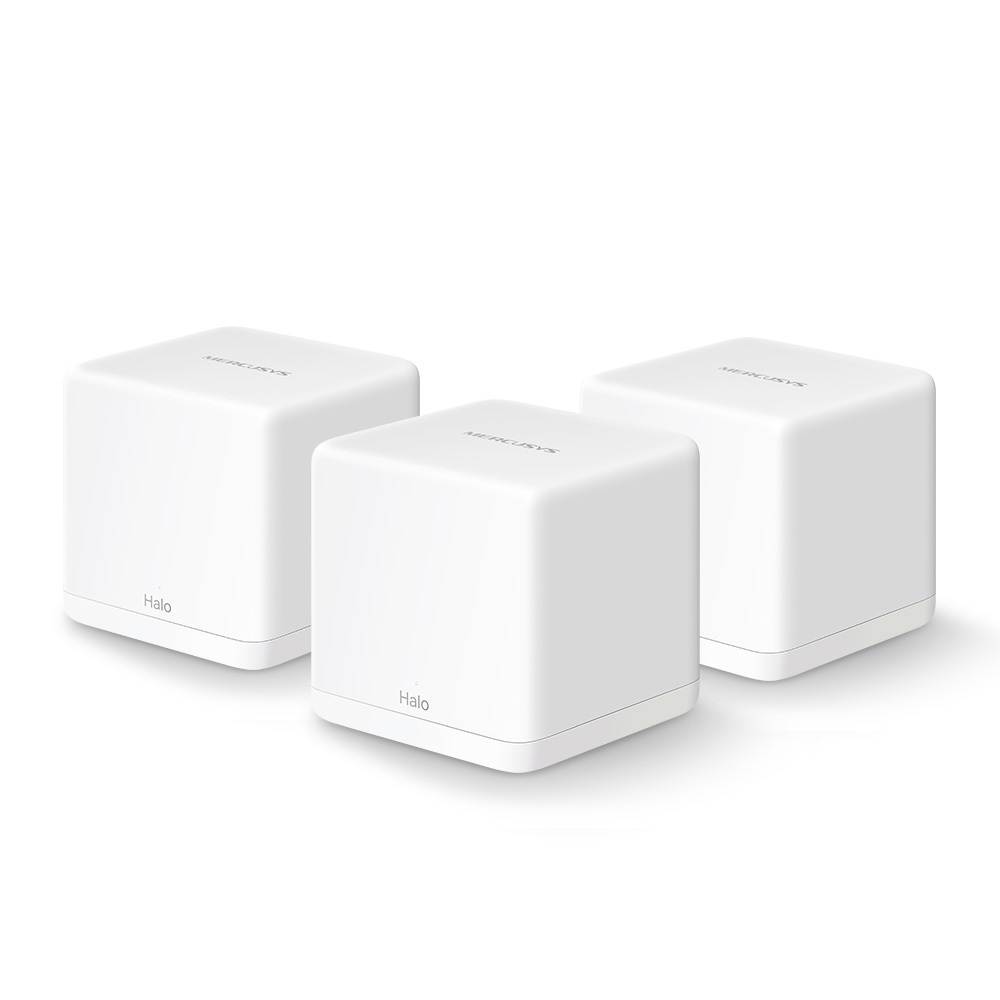Mercusys Halo H30G(3-pack) AC1300 fehér otthoni Mesh Wi-Fi rendszer (3db) - R