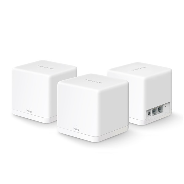 Mercusys Halo H30G(3-pack) AC1300 fehér otthoni Mesh Wi-Fi rendszer (3db) - R