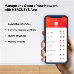 Mercusys Halo H30G(3-pack) AC1300 fehér otthoni Mesh Wi-Fi rendszer (3db) - R