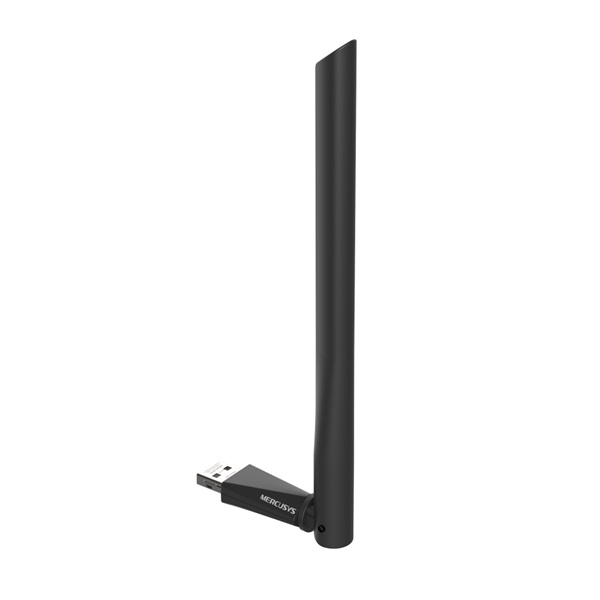 Mercusys MA30H AC1300 nagy teljesítményű vezeték nélküli kétsávos hálózati fekete USB adapter - R