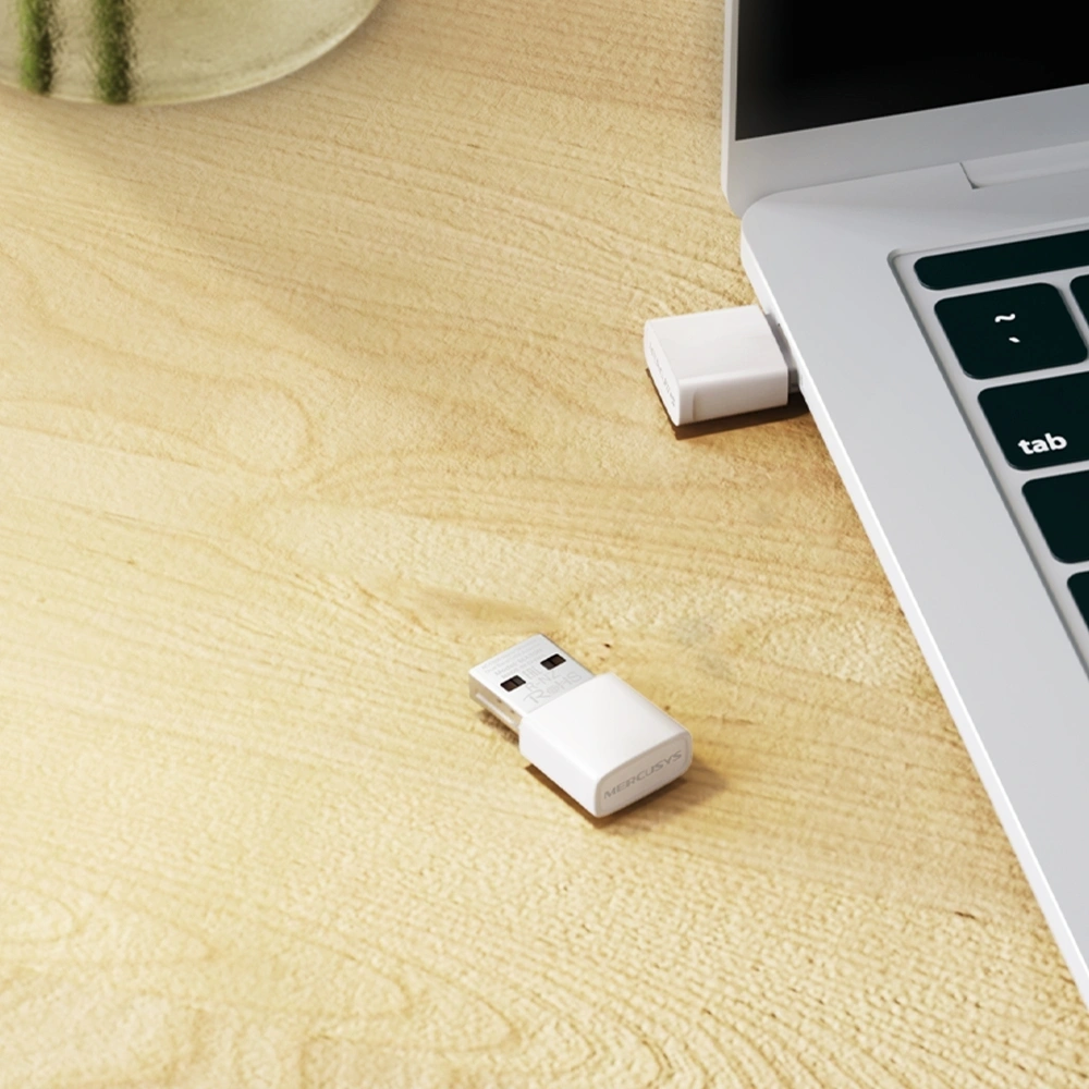 Mercusys MA30N AC1300 fehér nano vezeték nélküli két sávos USB adapter