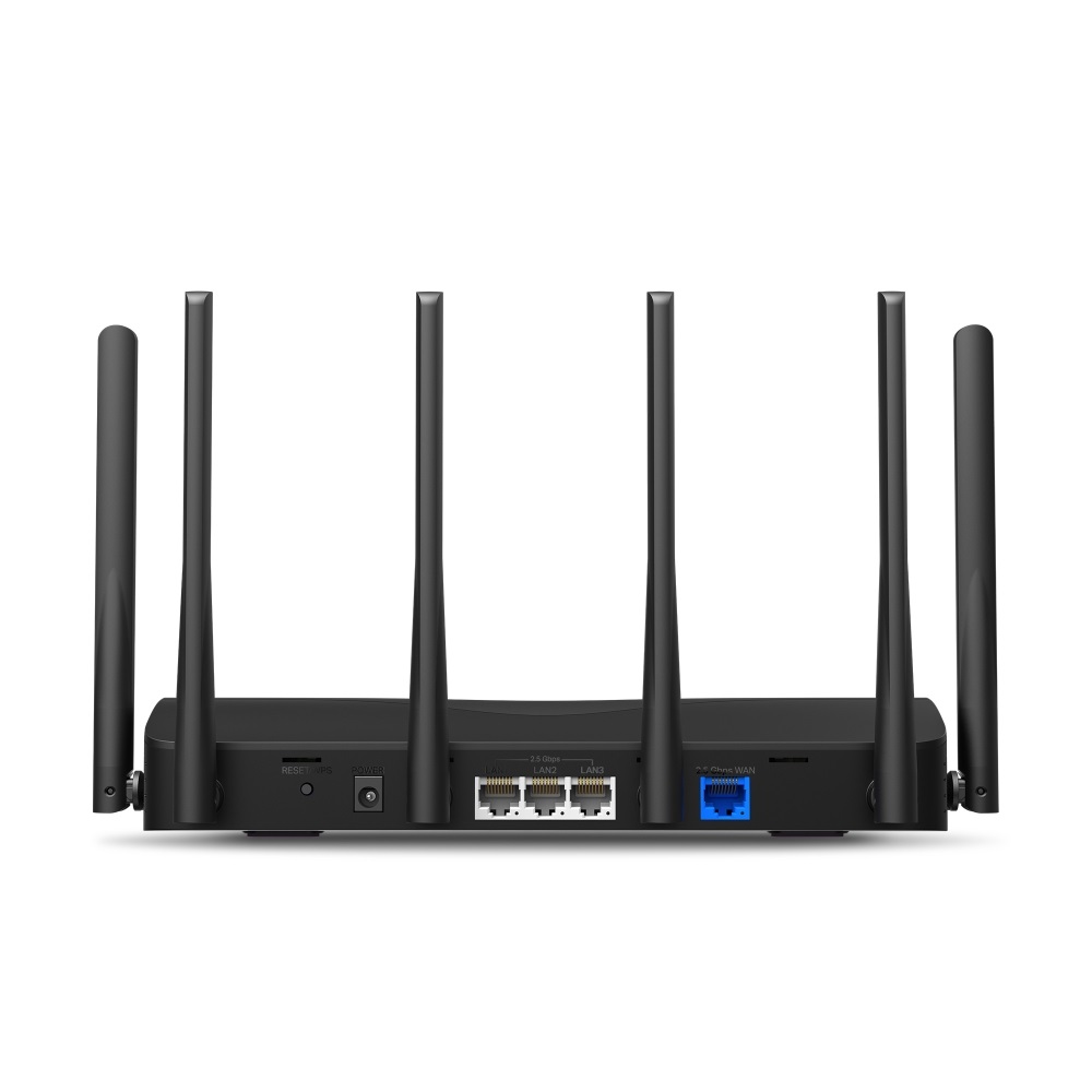 Mercusys MR47BE BE9300 háromsávos Wi-Fi 7 fekete router - R
