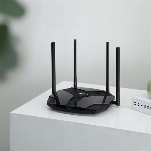 Mercusys MR80X AX3000 Wi-Fi 6 802.11ax Dual-Band Vezeték nélküli Gigabit Router
