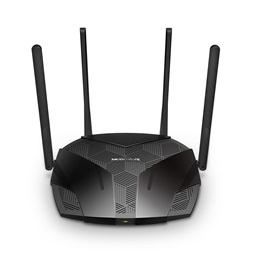 Mercusys MR80X AX3000 Wi-Fi 6 802.11ax Dual-Band Vezeték nélküli Gigabit Router