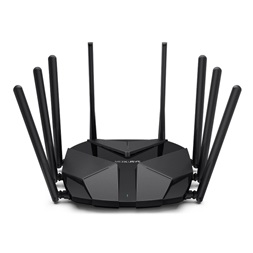 Mercusys MR90X AX6000 8-Stream Wi-Fi 6 802.11ax Dual-Band Vezeték nélküli Multi-Gigabit Router