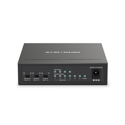 Mercusys MS106LP 6port 10/100Mbps 4 Port PoE+ nem menedzselhető asztali PoE+ Switch