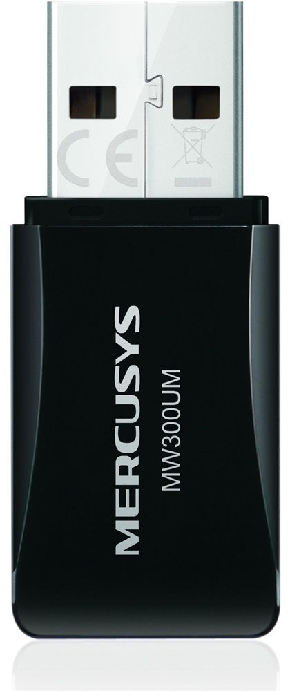 Mercusys MW300UM 300Mbps Vezeték nélküli USB adapter