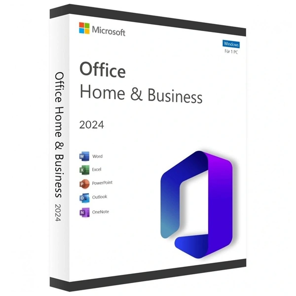 Microsoft Office 2024 Home & Business - dobozos, fiókhoz köthető, kulcskártya, medialess, PC/Mac szoftver