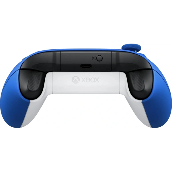 Microsoft QAU-00009 Xbox Series X|S/Xbox One Shock vezeték nélküli kék kontroller (Újracsomagolt)