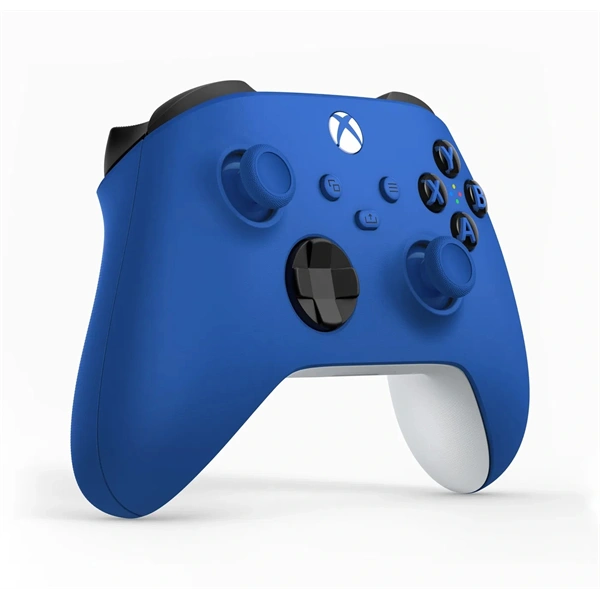 Microsoft QAU-00009 Xbox Series X|S/Xbox One Shock vezeték nélküli kék kontroller (Újracsomagolt)