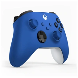 Microsoft QAU-00009 Xbox Series X|S/Xbox One Shock vezeték nélküli kék kontroller (Újracsomagolt)
