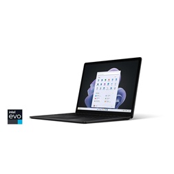 Microsoft Surface Laptop 5 13,5"/Intel Core i5-1245U/8GB/512GB/Int.VGA/Win11/fekete laptop