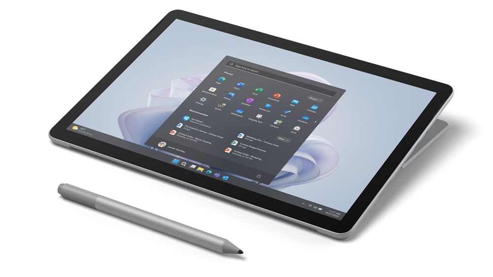 Microsoft Surface Go 4 Vállalati verzió XHU-00006 10,5" 8/128GB platina Wi-Fi tablet