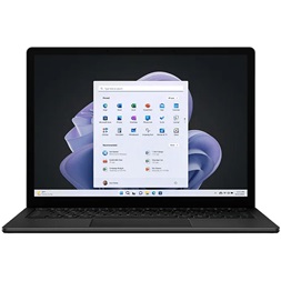Microsoft Surface Laptop 5 15"/Intel Core i7-1255U/8GB/512GB/Int.VGA/Win11/fekete laptop