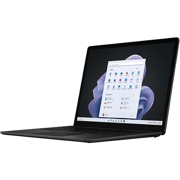 Microsoft Surface Laptop 5 15"/Intel Core i7-1255U/8GB/512GB/Int.VGA/Win11/fekete laptop