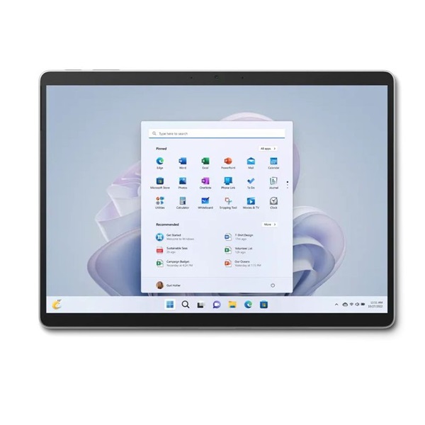 Microsoft Surface Pro 9 13" i5 8/256GB ezüst Wi-Fi tablet