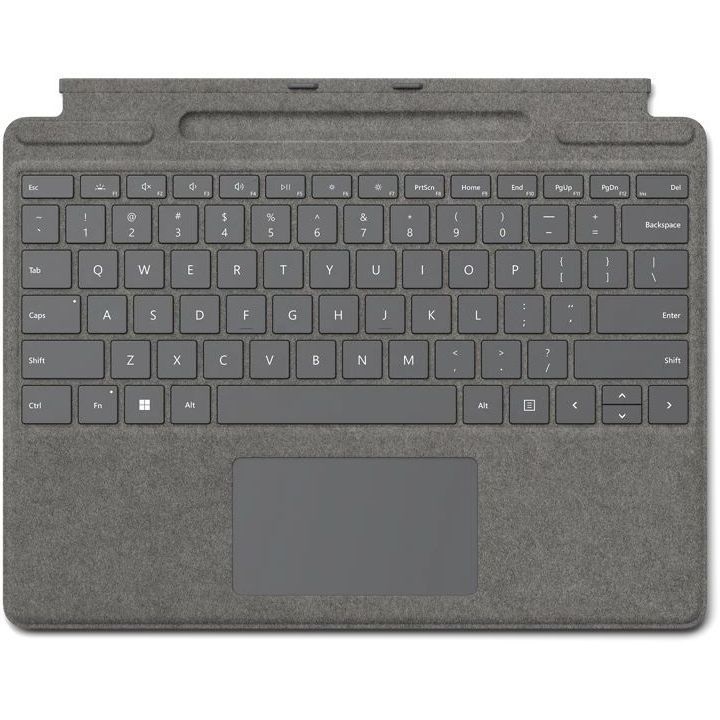 Microsoft Surface Pro Signature ezüst billentyűzet + érintőceruza