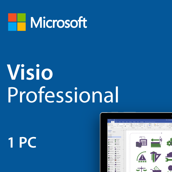Microsoft Visio Professional 2021 Elektronikus licenc szoftver