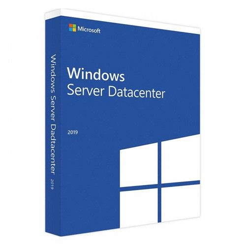 Microsoft Windows Server 2019 Datacenter 64-bit 16 Core ENG DVD D-Oem 1pack szerver szoftver