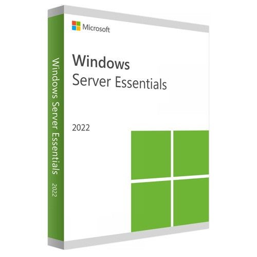 Microsoft Windows Server 2022 Essentials 64 bit 10 Core ENG DVD D-Oem 1pack szerver szoftver