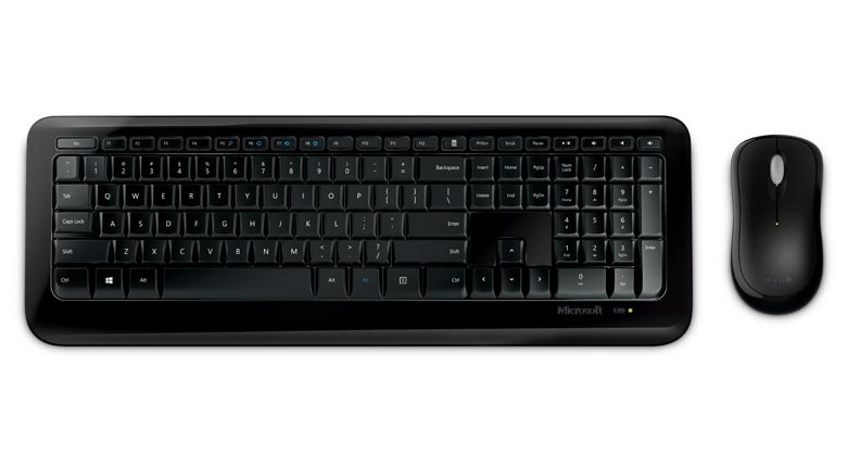 Microsoft Wireless Desktop 850 HUN fekete vezeték nélküli dobozos billentyűzet + egér
