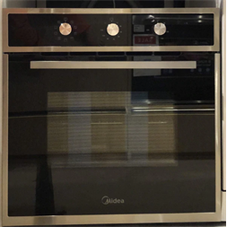 Midea 65M90M1 fekete beépíthető sütő