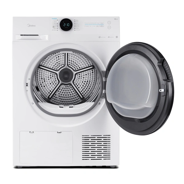 Midea MD110H80/W-HR fehér, 8kg, hőszivattyús szárítógép