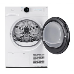 Midea MD110H80/W-HR fehér, 8kg, hőszivattyús szárítógép