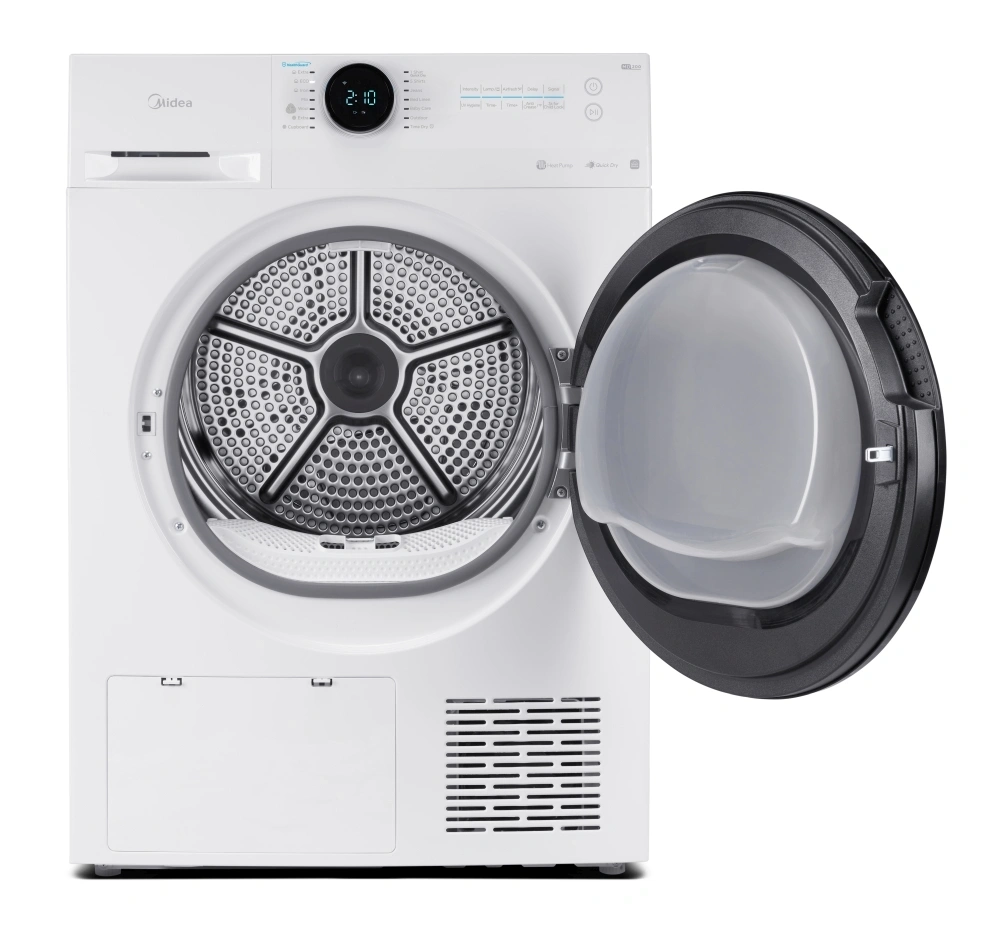 Midea MD110H80/W-HR fehér, 8kg, hőszivattyús szárítógép