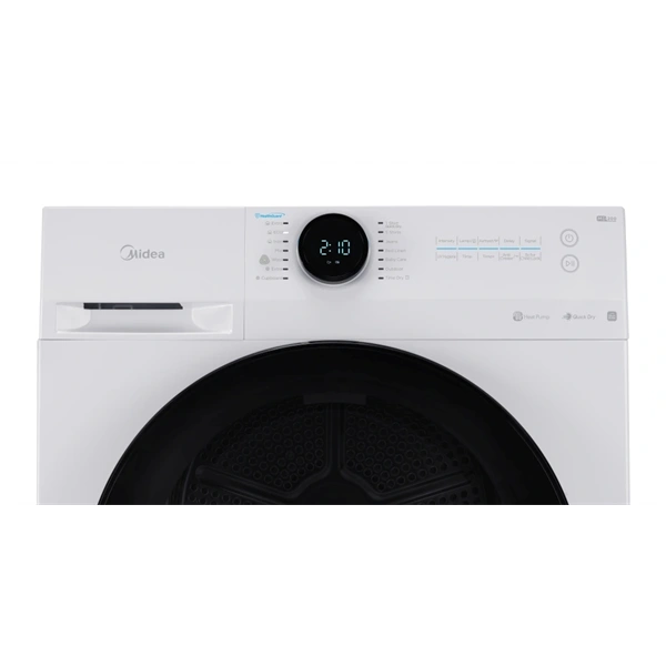 Midea MD110H80/W-HR fehér, 8kg, hőszivattyús szárítógép
