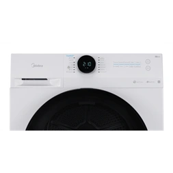 Midea MD110H80/W-HR fehér, 8kg, hőszivattyús szárítógép